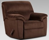   Chevron Mink Rocker Recliner 