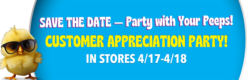 SAVE THE DATE &mdash; Party with Your Peeps!