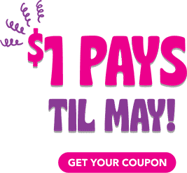 $1 Pays Til May!