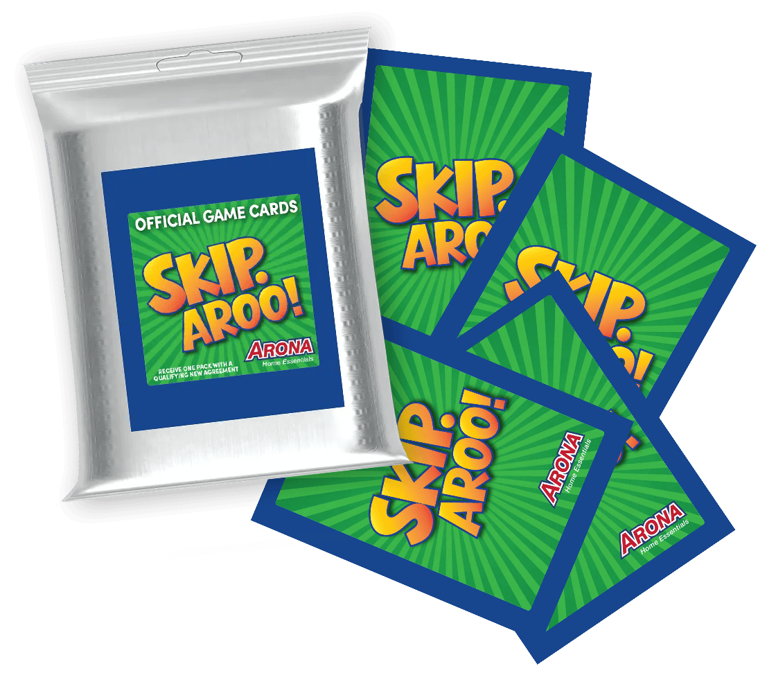 Skip Aroo! official game cards